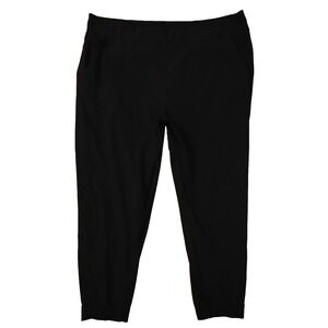 Athleta Brooklyn Jogger Black‎ Pockets Pull On Pants Women's size 22 style 53063
